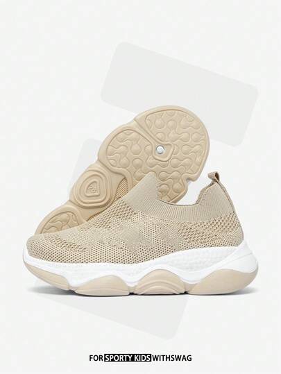 JNSQ 舒适柔软鞋底透气系带儿童运动鞋，适合休闲户外和日常穿着