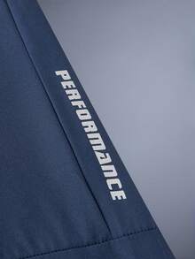 DRIFTMERE Pantaloni sportivi stile boyfriend da uomo con vita con coulisse e tasche con chiusura lampo, leggeri e traspiranti, per fitness, ciclismo, all'aperto, nuoto, corsa, asciugatura rapida, freschi, elastici, autunno & inverno, sport casual primavera estate – Guida regalo per la Festa del Papà - Blu - Visualizzare 4