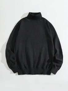 青少年男童休闲针织毛衣、长袖套头衫，适合秋冬季