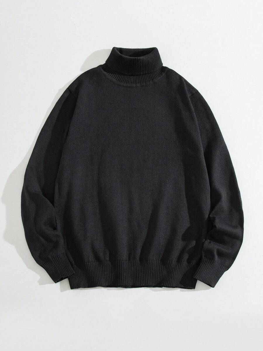 青少年男童休闲针织毛衣、长袖套头衫，适合秋冬季