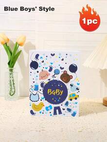 SHEIN 1本6英寸大容量相册。情侣生日礼物，家庭聚会回忆收藏神器，毕业季狂欢礼物。6英寸活页青春相册。仅限婚礼回邮 - 彩色 - 查看 30