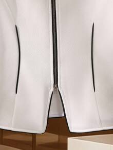 GlowEve Damen Herbst/Winter Raglan Ärmel Reißverschluss Vorne Lässiger Thermofutter Kapuzenpullover