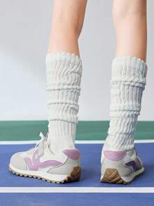 SHEIN 1 Pair Children's Lightweight Breathable Mesh Patchwork Soft-Sole Non-Slip Casual Sneakers For Back To School, Spring/Summer