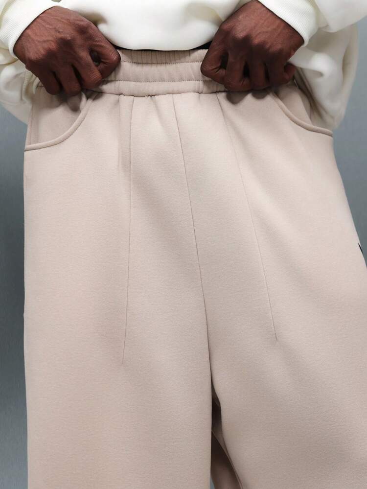 PLAYBOY X SUMWON Wide Leg Sweatpants With Elastic Waist And Bunny Logo