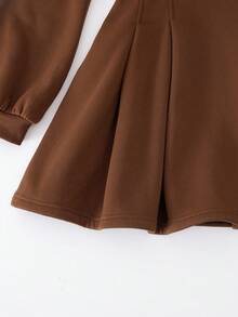 Vestito midi asimmetrico da ragazza adolescente con camisole a costine e patchwork, adatto per occasioni casual come uso quotidiano, uscite, pendolarismo, feste, misura per ragazze adolescenti di 13-16 anni