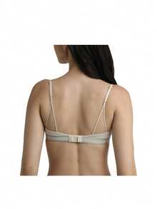 Calvin Klein Women's Sports Bra - Cream - View 4