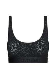 Calvin Klein Women's Sports Bra - 黑色 - 查看 1