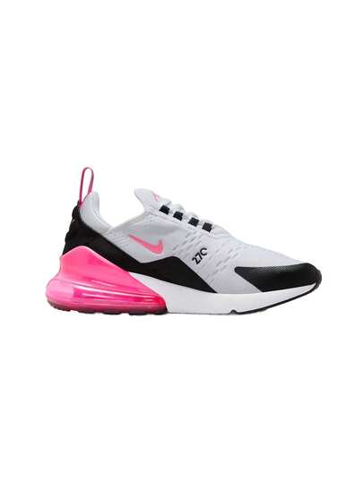 Nike Air Max 270 Women's Casual Sneakers White Black Hyper Pink AH6789