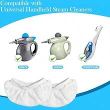 1/3/5/10pcs Universal Reusable Steam Mop Pads, Suitable For Handheld Steam Cleaners, Washable Microfiber Steam Mop Pads