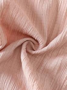 Mädchen Urlaubs Lässig Alles-passend weite und bequeme Hose, strukturierter apricotfarbener Stoff, Frühling/Sommer Neu, passend zu Schwester und Mama, Urlaub, Sommer, Reise