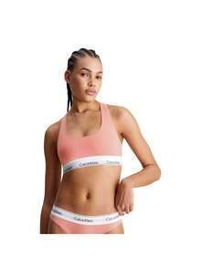 Calvin Klein Women's Sports Bra - Pink - View 2