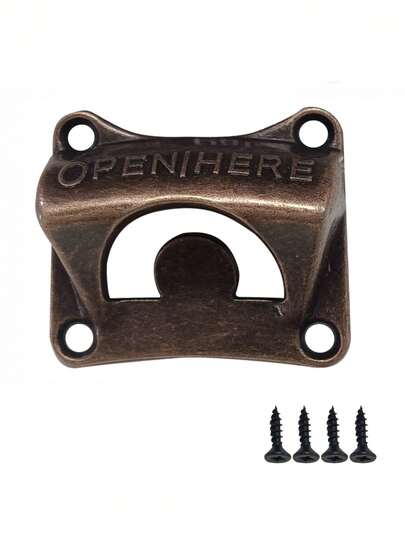 1/2/5/10 件浮雕猫形开瓶器壁挂式复古烧烤 DIY 实心啤酒开瓶器工具、酒吧装饰啤酒开瓶器、厨房小工具、酒吧装饰开瓶器