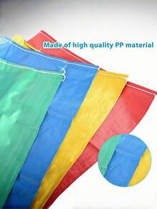 圣诞节装饰 4 件套户外游戏土豆袋比赛袋适用于户外后院运动会跳跃袋嘉年华生日派对游戏 - 彩色 - 查看 2