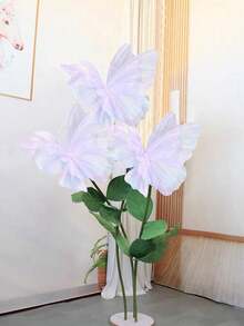 1 Piece Formosa Flower Wedding Decoration Handmade Check In Silk Flower Arrangement Large Props Outdoor Butterfly Photography - Multicolor - View 3