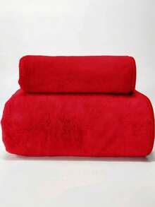 珊瑚绒柔软舒适，吸水快干，简洁朴素，不掉毛。干发巾1条装，家用1条浴巾或1条洗澡巾。 - 玫瑰紅 - 查看 2