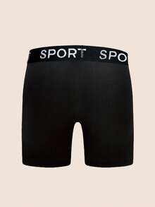 Manfinity Underwear&Sleepwear Basics 7件装男士字母腰带休闲平角内裤 - 彩色 - 查看 2