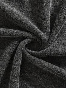 Manfinity ZONE917 Men's Distressed Jesus Cross Print Graphic Black T-Shirt, Street Style