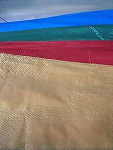 圣诞节装饰 4 件套户外游戏土豆袋比赛袋适用于户外后院运动会跳跃袋嘉年华生日派对游戏 - 彩色 - 查看 6