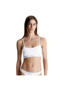 Calvin Klein Women's Swimsuit Tops - White - View 3