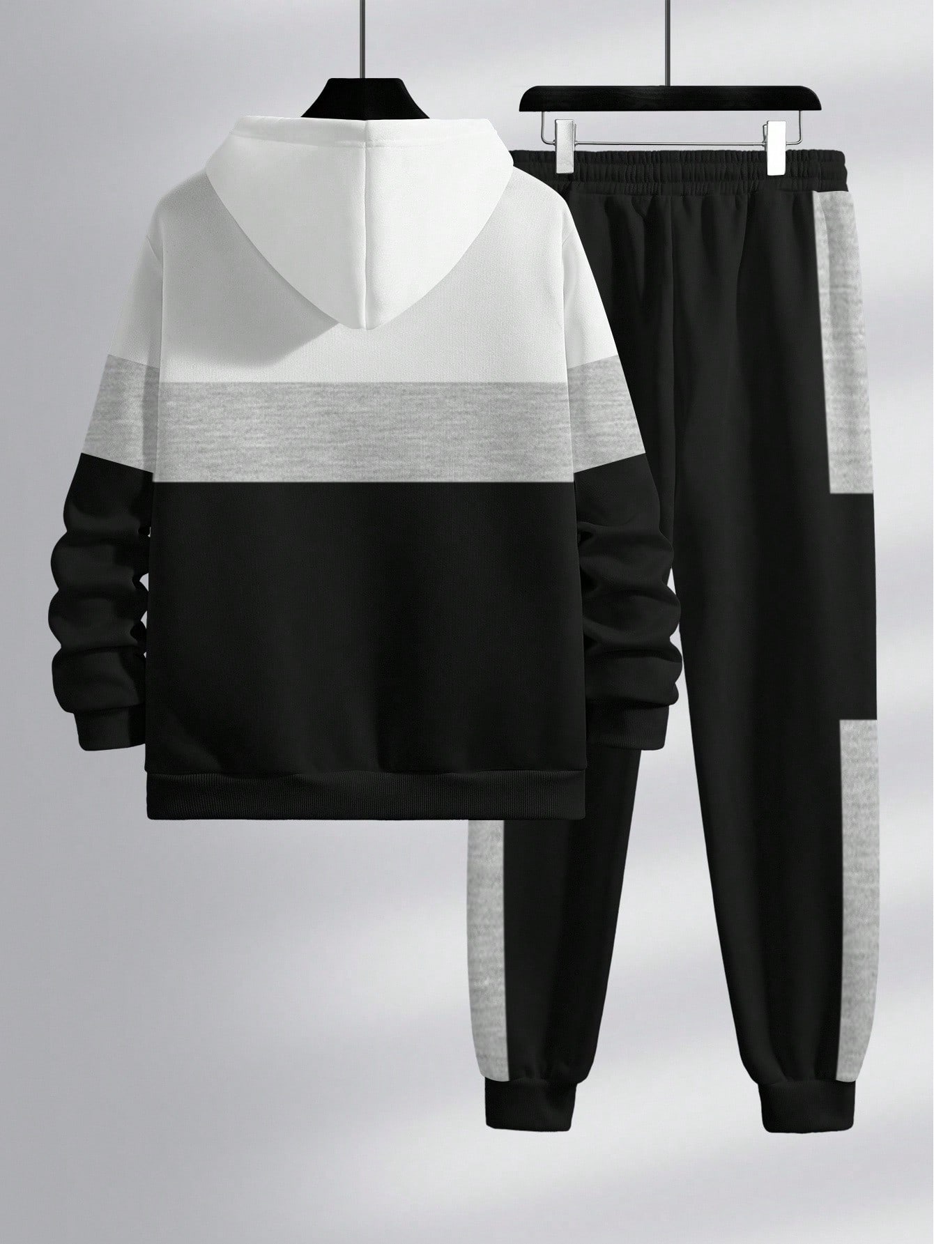 Manfinity Homme بدلة رياضية للرجال تتكون من هوديي...