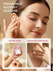 Slow Sunday 固体香水（丝绒樱桃），持久留香，女士香水，迷你香水，护肤品，浪漫迷人，花果香调，融合香草、樱桃和玫瑰；适合约会、日常通勤和度假，不含酒精，方便携带，韩妆，是约会、生日、周年纪念日、节日、派对的理想之选，清新怡人，适合夏季使用。 - 多樣化香型 - 查看 3