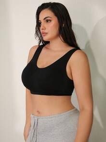 Bộ 6 chiếc áo ngực liền mạch thoải mái cỡ lớn dành cho nữ, nâng ngực - Nhiều màu - Xem 8