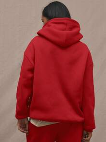 MUSERA Sudadera con capucha oversize con logo, casual de aeropuerto, graduación, para maestras, de vuelta a la escuela, otoño, invierno, Navidad, Acción de Gracias