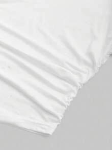SHEIN EZwear 两件装女士休闲无缝紧身高领长袖T恤，适合秋冬季节穿着，可叠穿，95%棉 - 彩色 - 查看 7