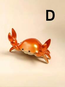 1PC Multifunctional Crab Shape Phone Stand Pen Holder Desk Organizer Creative Desktop Decor For Home Office Study Room Gift For Men Women Birthday Christmas Valentine Day Gift Novelty Home Decoration
