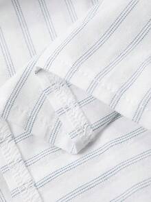 DAZY 青少年女孩休闲家居服睡衣，秋季 - 藍色 - 查看 9