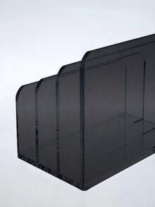 1 件亚克力文件夹，桌面文件整理器 | 亚克力桌面整理器，文件夹架，邮件分类器，文件夹，杂志分隔器，笔记本电脑，笔记本和信件整理器，适用于学校用品，返校 - 彩色 - 查看 6