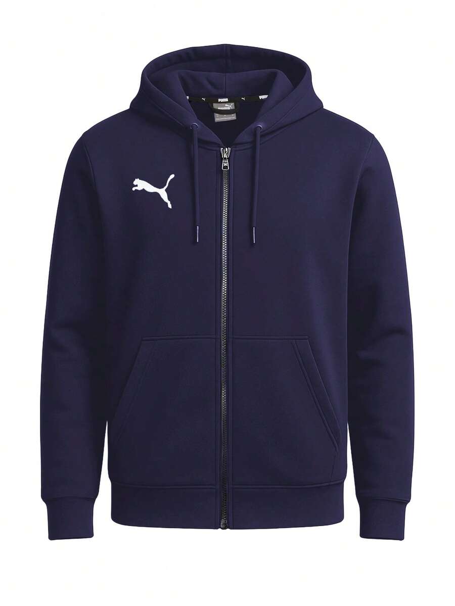 Puma TeamGOAL Men's Hooded Jacket Blue - Blue - View 1