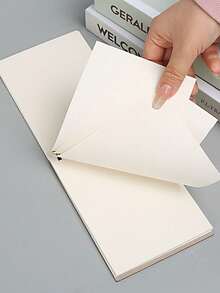 1pc A6 30Sheet Cartoon Sketchbook Spiral Notebook Thick Paper Drawing Doodle Journal For Students Teens Adults Office School Art Class Creative Writing Travel Diary Gift Idea Kawaii Cute Aesthetic Stationery - Multicolor - View 8