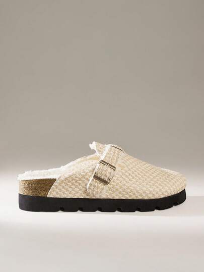 Solecia صنادل نسائية ذات كعب سميك عتيقة الطراز، صنادل بيركنستوك الجديدة ذات منصة وسهلة الارتداء