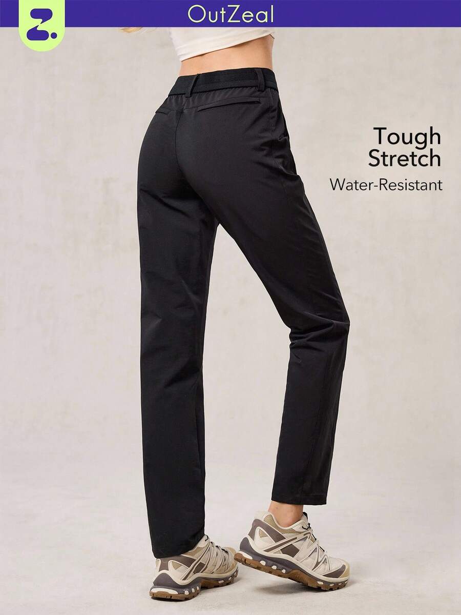OutZeal Women PFC-Free Water-Resistant Stretch Outdoor Pants Hiking Camping Fall Winter