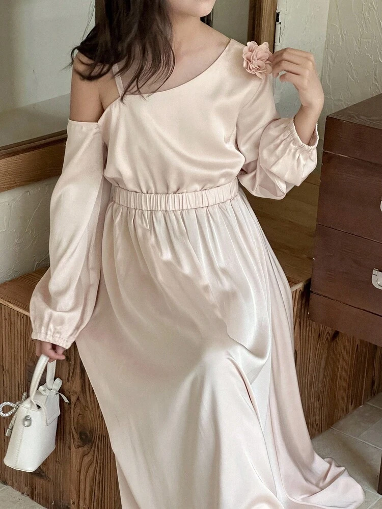 Girls Elegant Formal Dress, Suitable For Fall