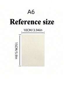 SHEIN 50 hojas de cartulina de la colección de perlas A6 disponibles en una variedad de patrones, excelente para scrapbooking, invitaciones, notas de agradecimiento - Multicolor - Ver 8