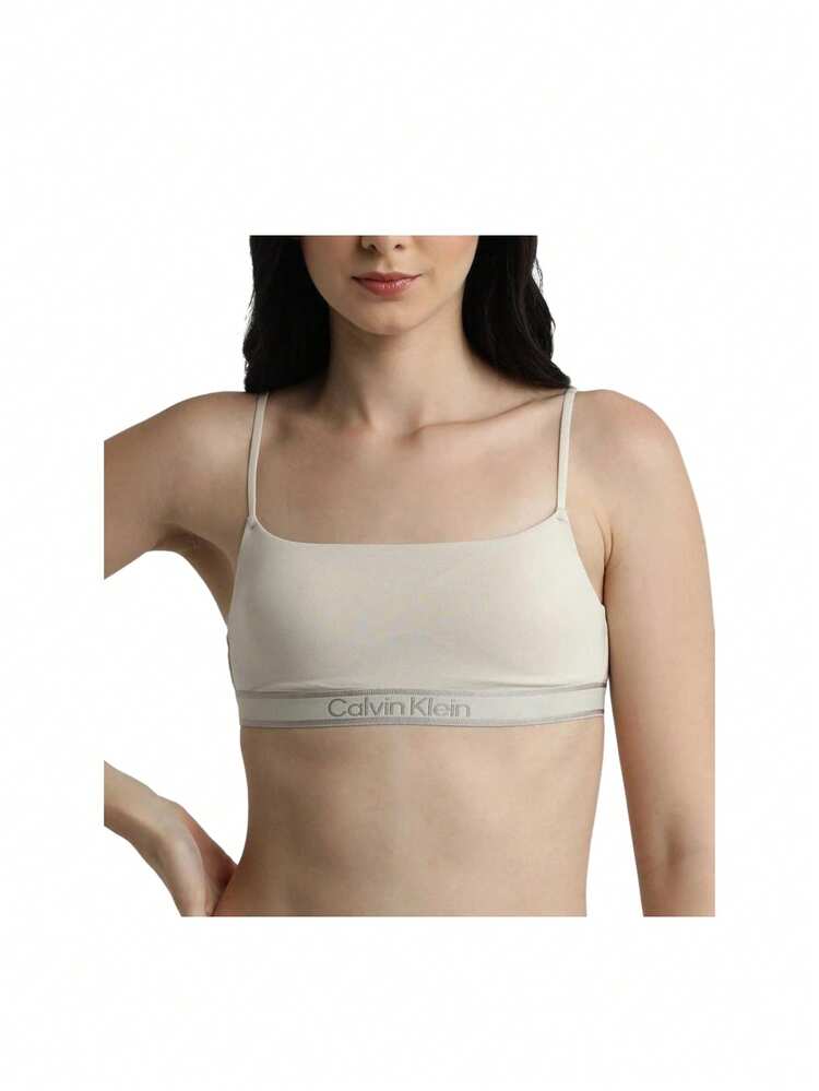 Calvin Klein Women's Sports Bra - 奶油色 - 查看 3