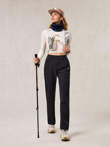 OutZeal Women PFC-Free Water-Resistant Stretch Outdoor Pants Hiking Camping Fall Winter