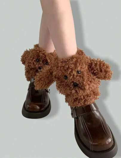 Anime Weiße Damen Stulpen