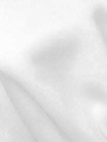 INAWLY 女士纯色连帽短款运动衫夹克和松紧腰运动裤全白套装 - 白色 - 查看 4