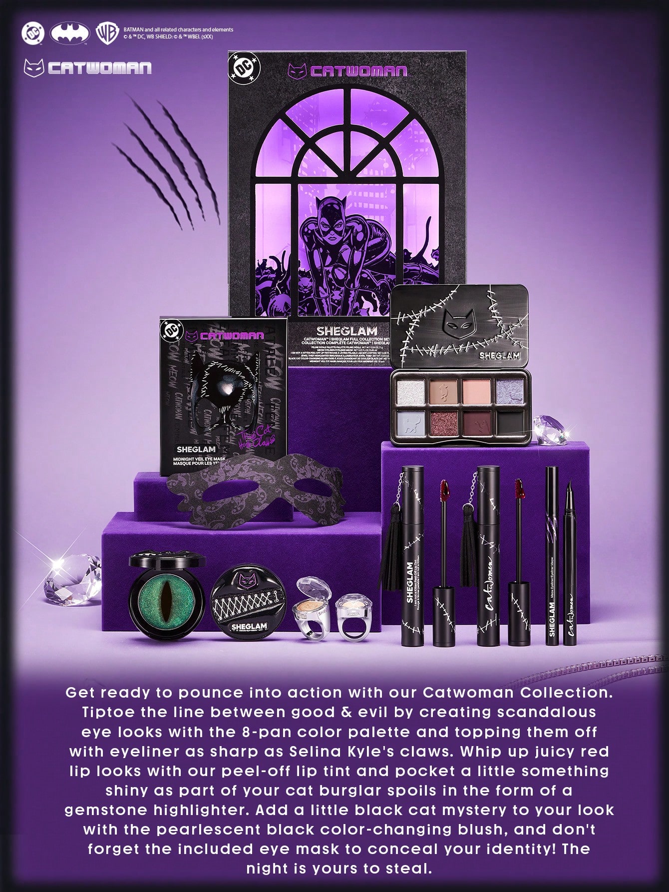 CATWOMAN™ | SHEGLAM Jewel Thief Highlighter Ring 7