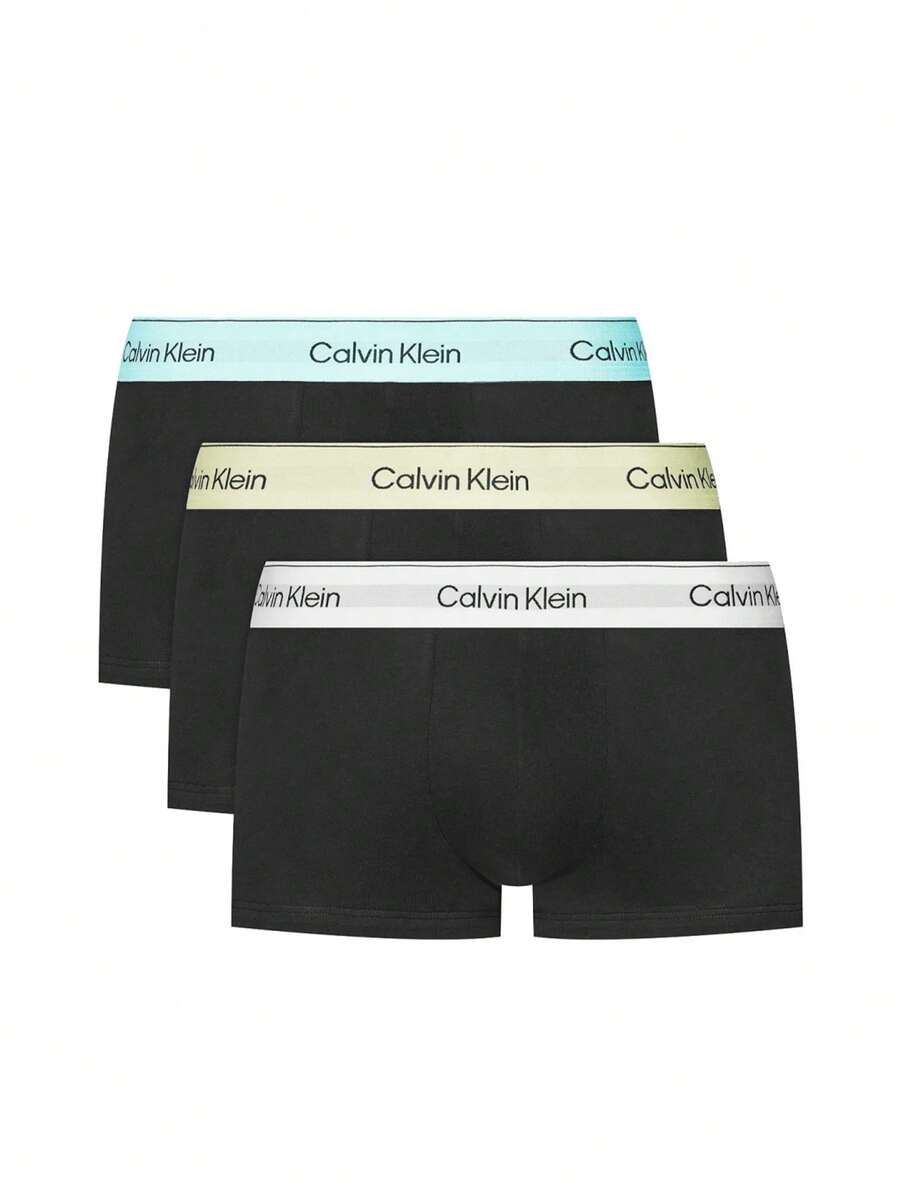 Calvin Klein 3-Pack Men's Boxer Briefs - Black - View 1
