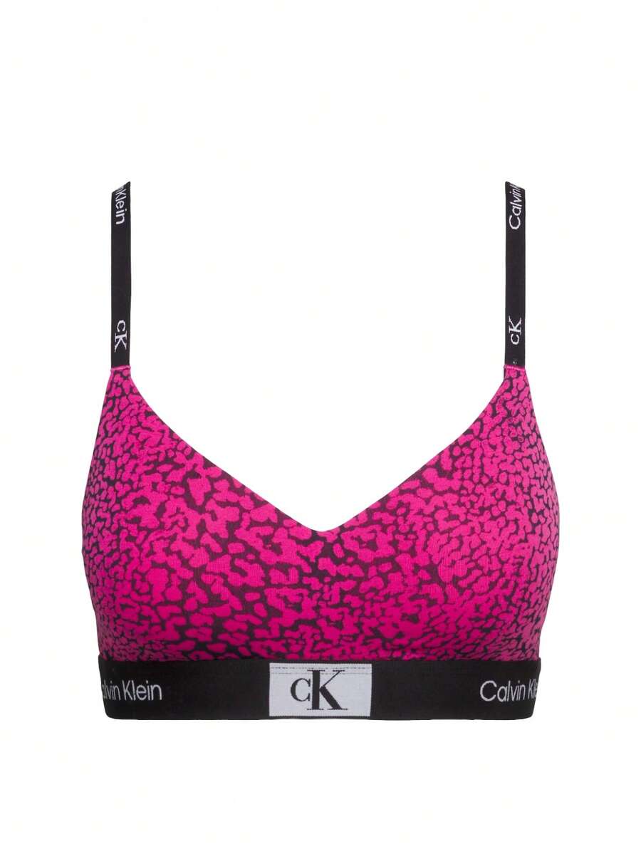 Calvin Klein Women's Sports Bra - Pink - View 1