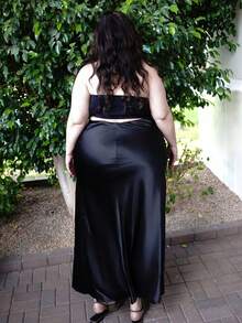 Truni Sometimesglam Fall Top For Women, Winter Front Zip Plus Size Minimizer Padded Bra Top, For Pear Triangle Body Shape