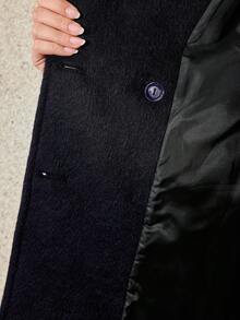 MOTF PREMIUM 秋冬羊毛翻领双排扣大衣