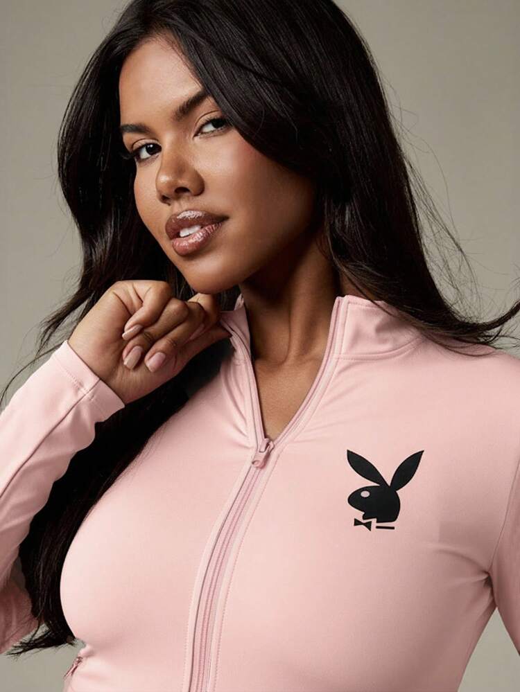 COOrun Veste à Capuche Légère Avec Fermeture éclair Intégrale UPF 50 Pour Femme Avec Trous Pour Les Pouces Rose Pastel T Grand