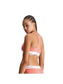 Calvin Klein Women's Sports Bra - Pink - View 3