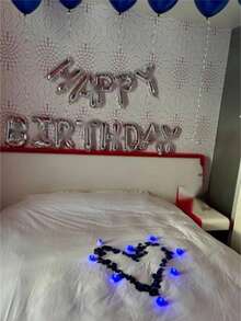 1 Set - 24 PCS Blue Light Atmosphere Layout Electronic LED Small Candles Simulation Round Small Tealights Including Button Batteries Multi-Color Optional Halloween,Spooky,Autumn,Festival,Holiday ,Winter,Holiday,Festival,Room Decor,Gifts,Home Decor,Candle Warmer,Led Candles,Fake CandlesCandle Lights Birthday Graduation - 藍光 - 查看 11
