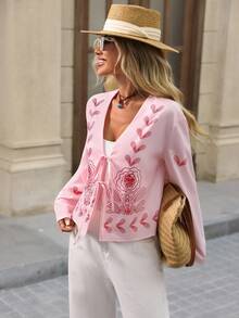 Brillora Women's Autumn And Winter Outerwear, Holiday And Date Tops, Casual Striped Printed Women's Shirts With Open Plackets And Ties, Suitable For Autumn And Winter Vacations, Shopping, Back-To-School Outfits, Very Simple Outfits, Women's Country Style Clothing, Office Wear, Old-Fashioned Style, Teacher's Outfits, Date Outfits, Graduation Season, Autumn Women's Clothing, Casual Tops, Fashionable Autumn And Winter Tops.